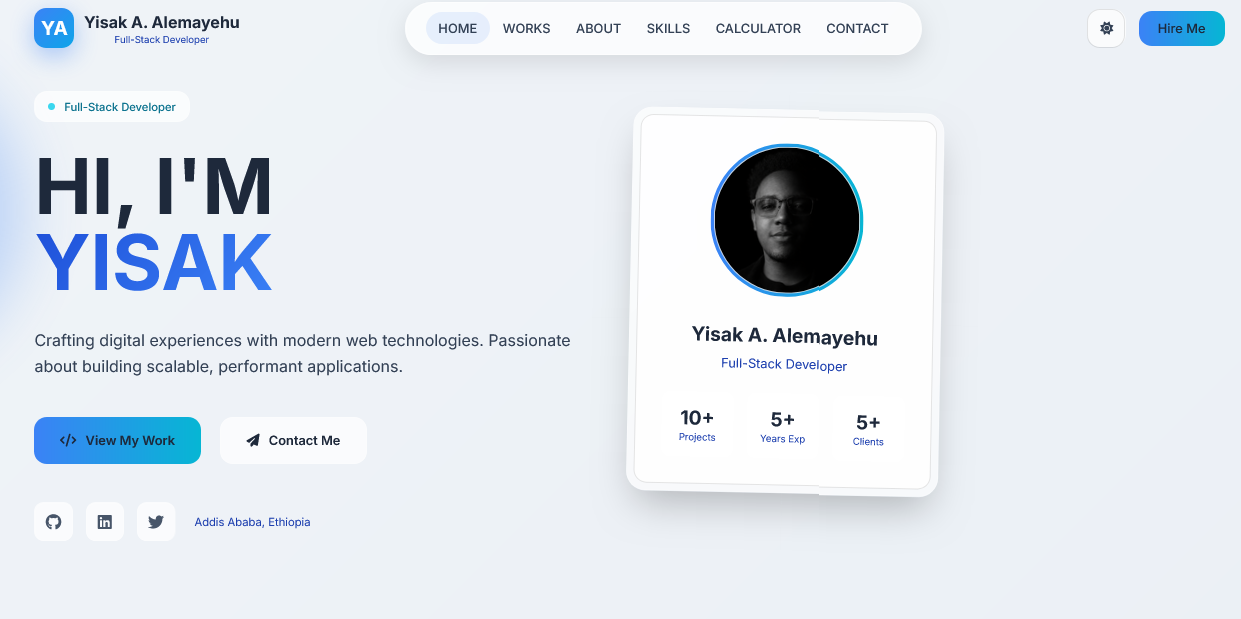 Portfolio Website